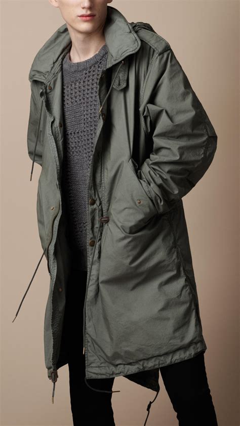 burberry parkas|burberry parka men.